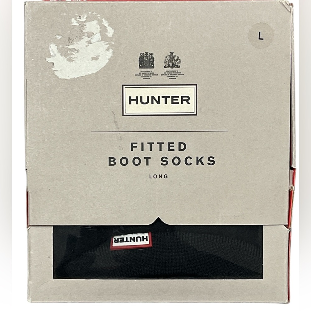 Hunter fitted boot socks liners size large